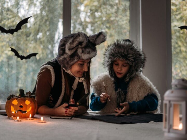 4 kreatywne zabawy na Halloween dla dzieci