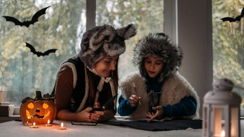 4 kreatywne zabawy na Halloween dla dzieci